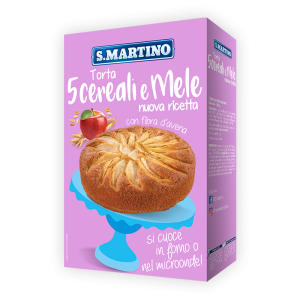 Torta ai 5 Cereali e Mele