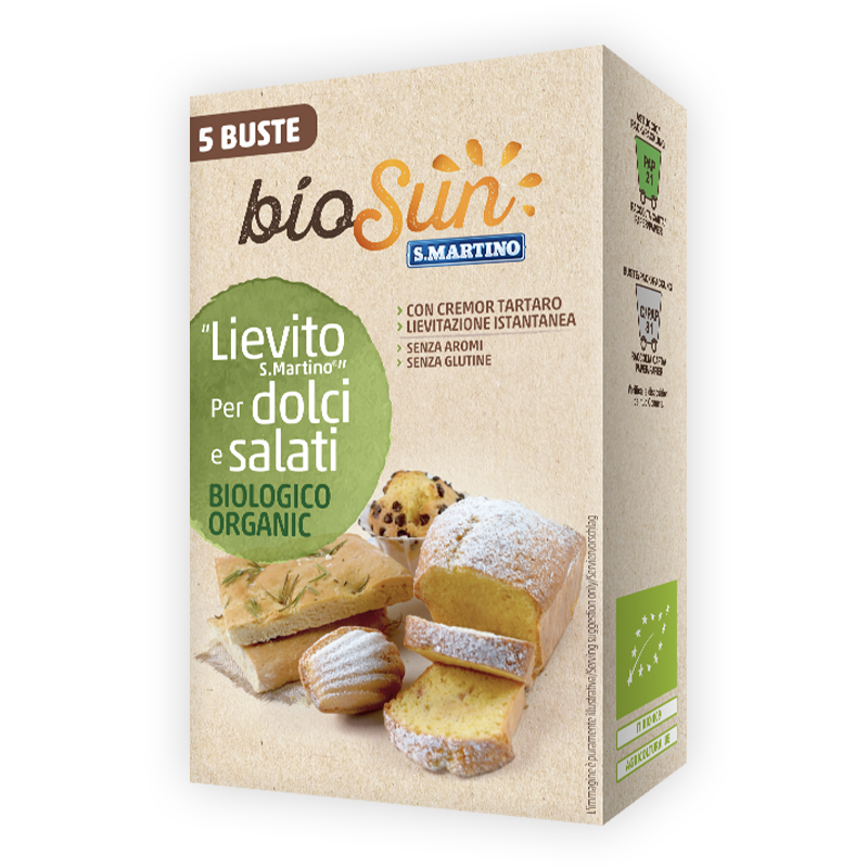 Lievito S.Martino Biologico per dolci e salati