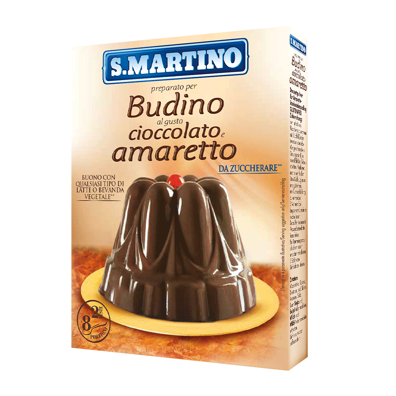 Budino Cioccolato Amaretto