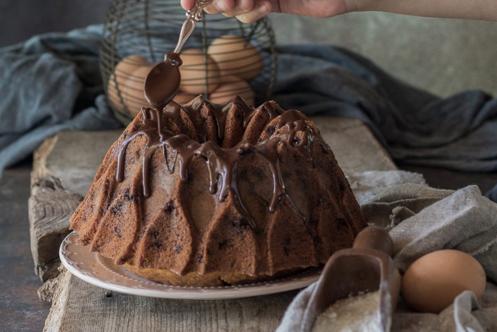 Ciambella Mascarpone e Cioccolato