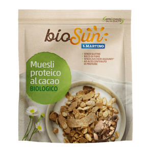 Muesli proteico al Cacao Biologico