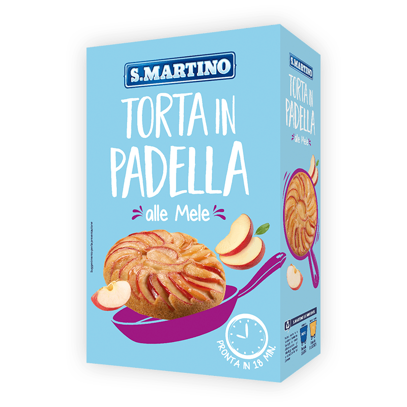 Torta in Padella alle Mele