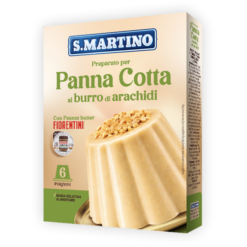 Panna Cotta al burro di arachidi