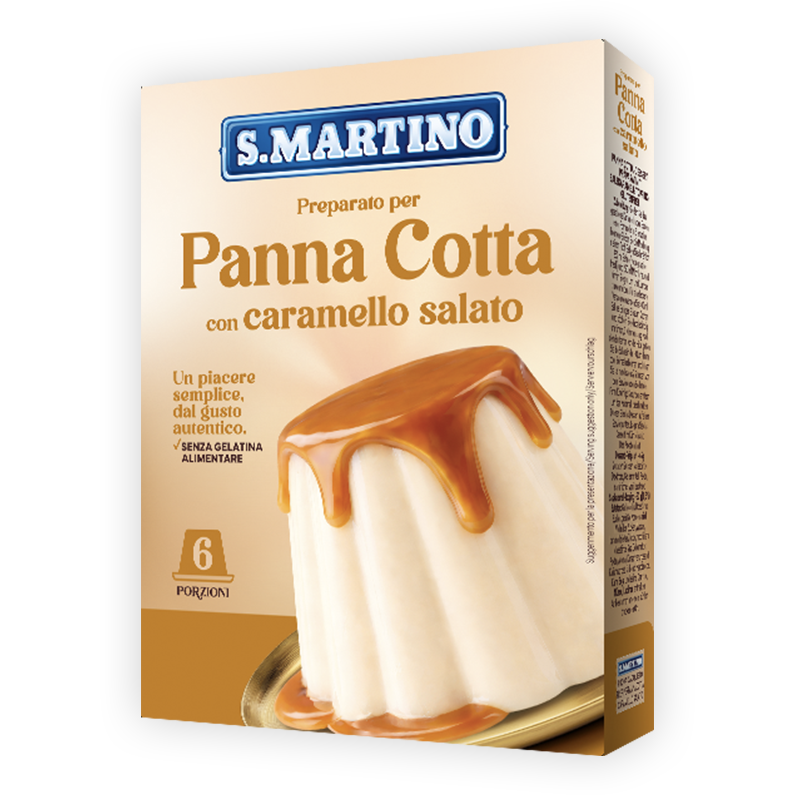 Panna Cotta con caramello salato